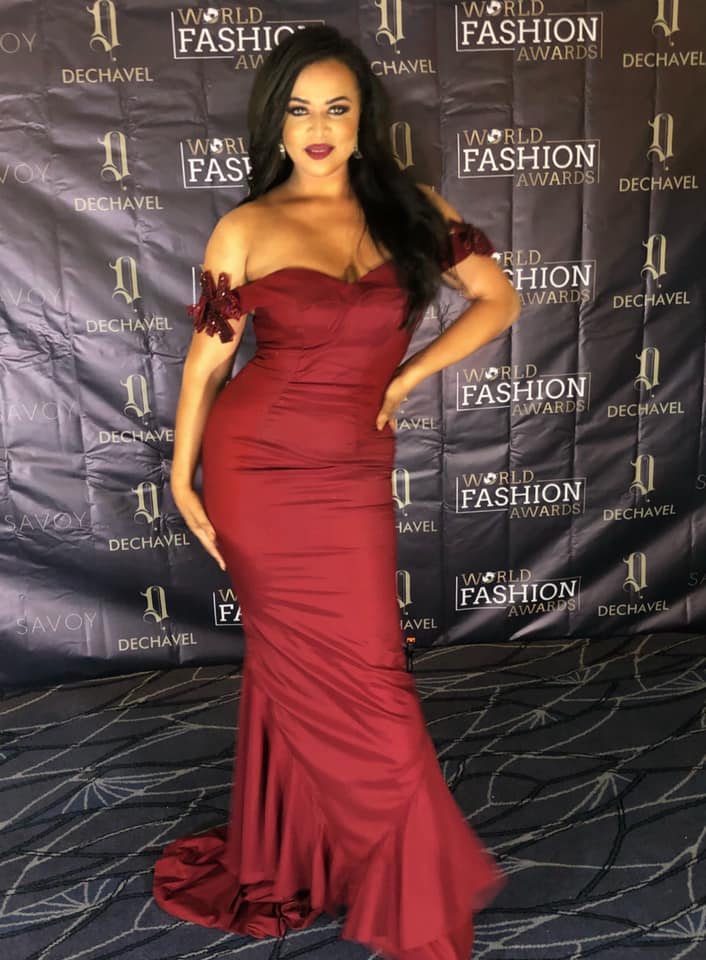 Faith Tucker World Fashion Awards 2019